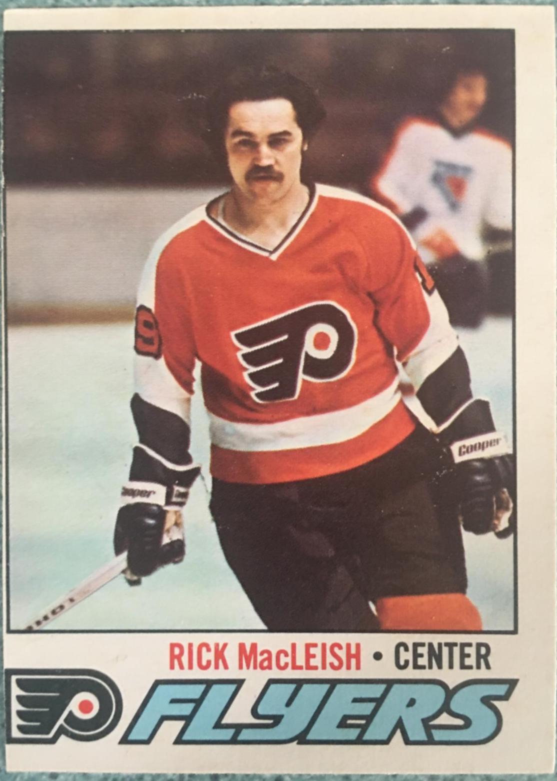 Rick MacLeish #15 Hockey Cards 1977 O-Pee-Chee