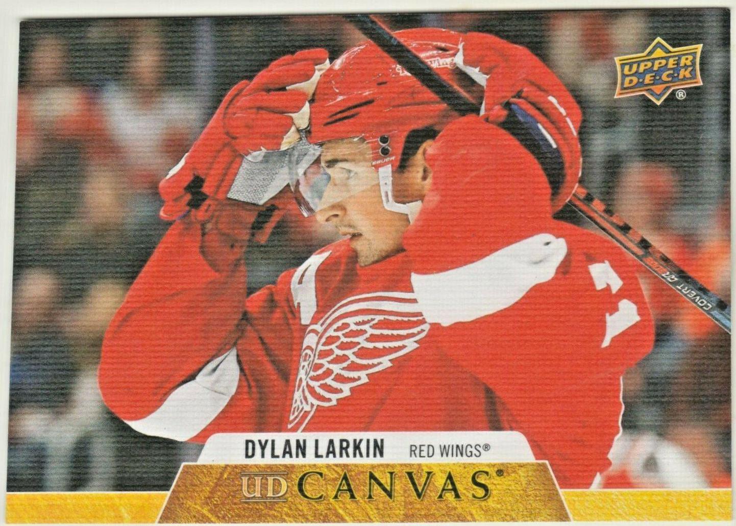 Dylan Larkin #C152 2020-21 Upper Deck Hockey UD Canvas