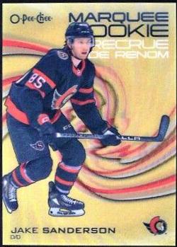 Jake Sanderson #3D-SA Hockey Cards 2022 O Pee Chee 3D Marquee Rookies