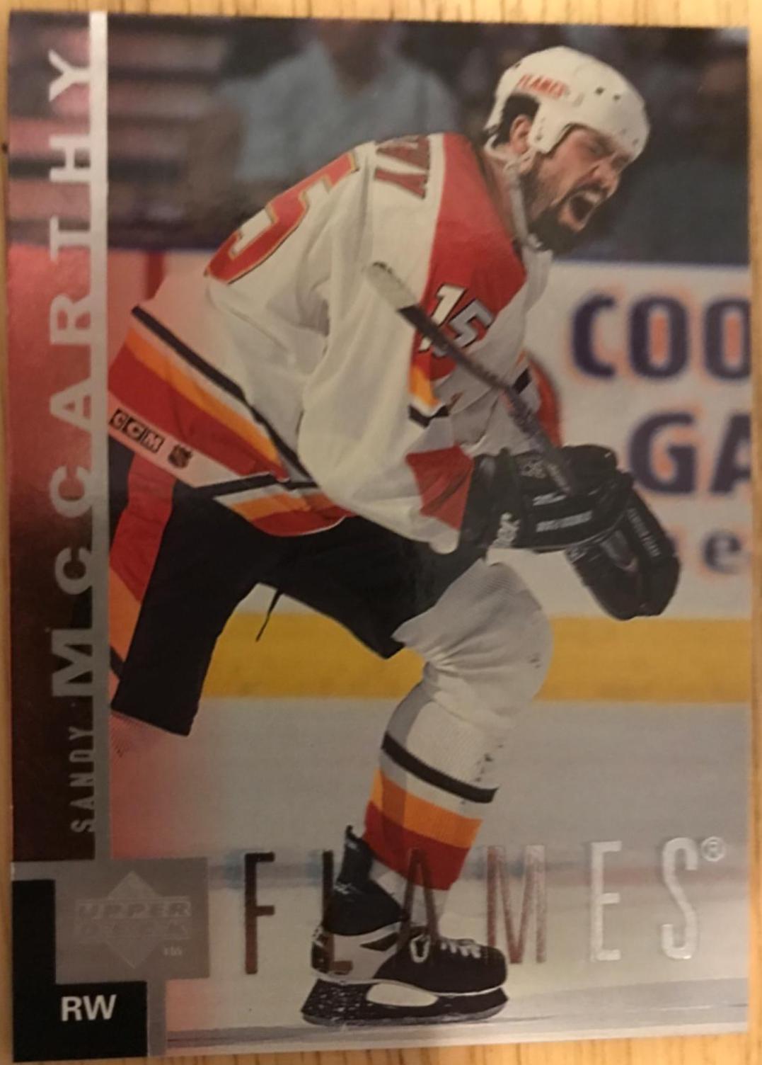 Sandy McCarthy #25 Hockey Cards 1997 Upper Deck
