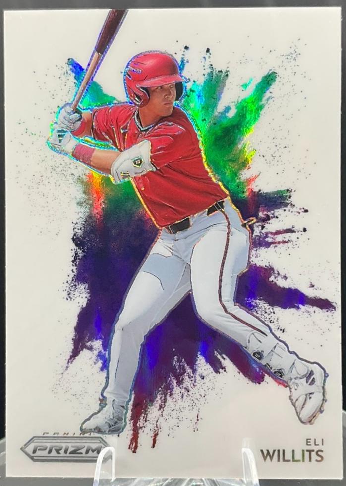 Eli Willits #4 2026 Panini Prizm Color Blast Baseball