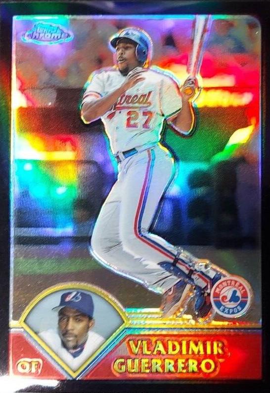 Vladimir Guerrero #73 2003 Topps Chrome Baseball