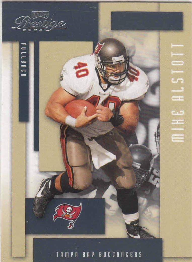 Mike Alstott #140 2004 Playoff Prestige Football