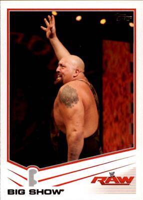 Big Show #4 Wrestling Cards 2013 Topps WWE