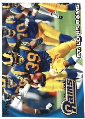 St. Louis Rams #353 Football Cards 2010 Topps