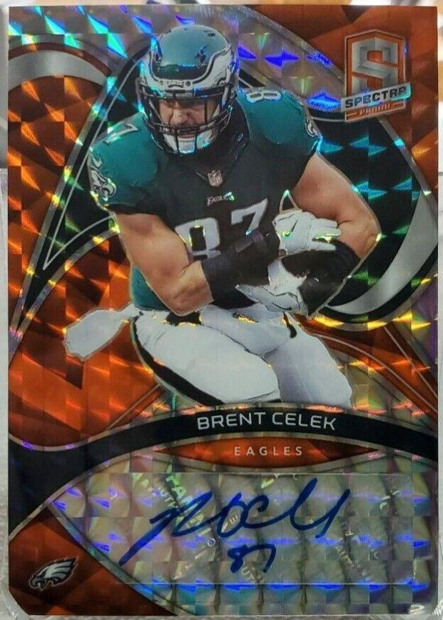 Brent Celek [Orange] #SIG-BCE