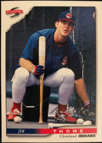 Jim Thome #6 Baseball Cards 1996 Score