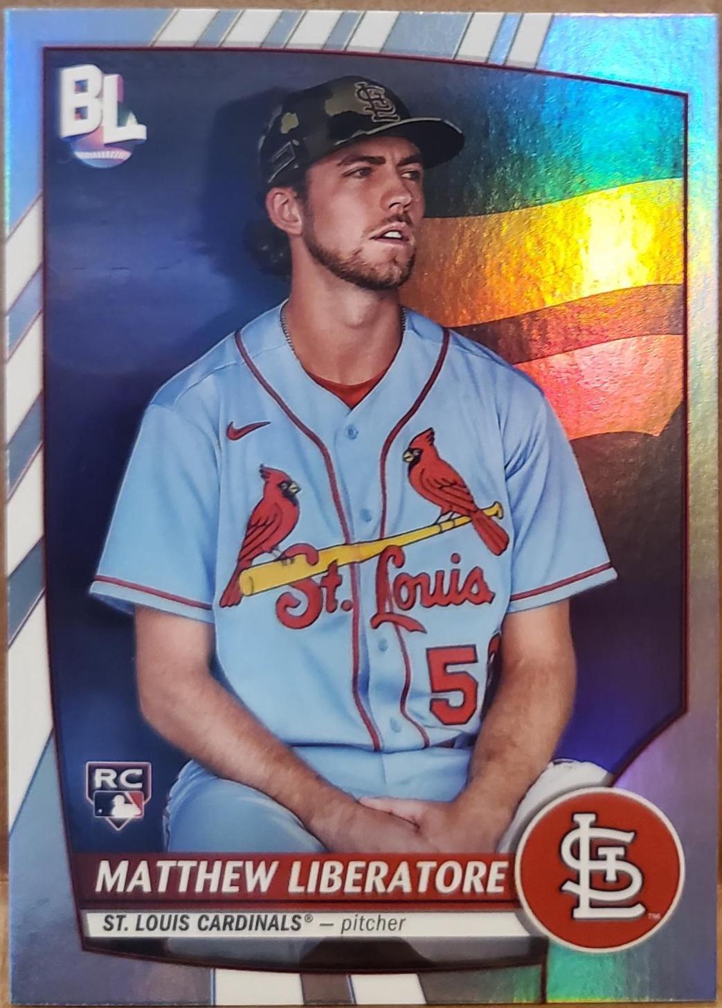 Matthew Liberatore #209 Baseball Cards 2023 Topps Big League