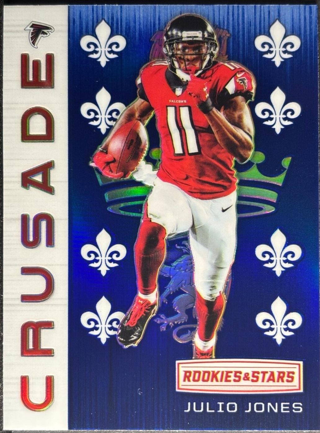Julio Jones #CRU-12 Football Cards 2018 Panini Rookies & Stars Crusade