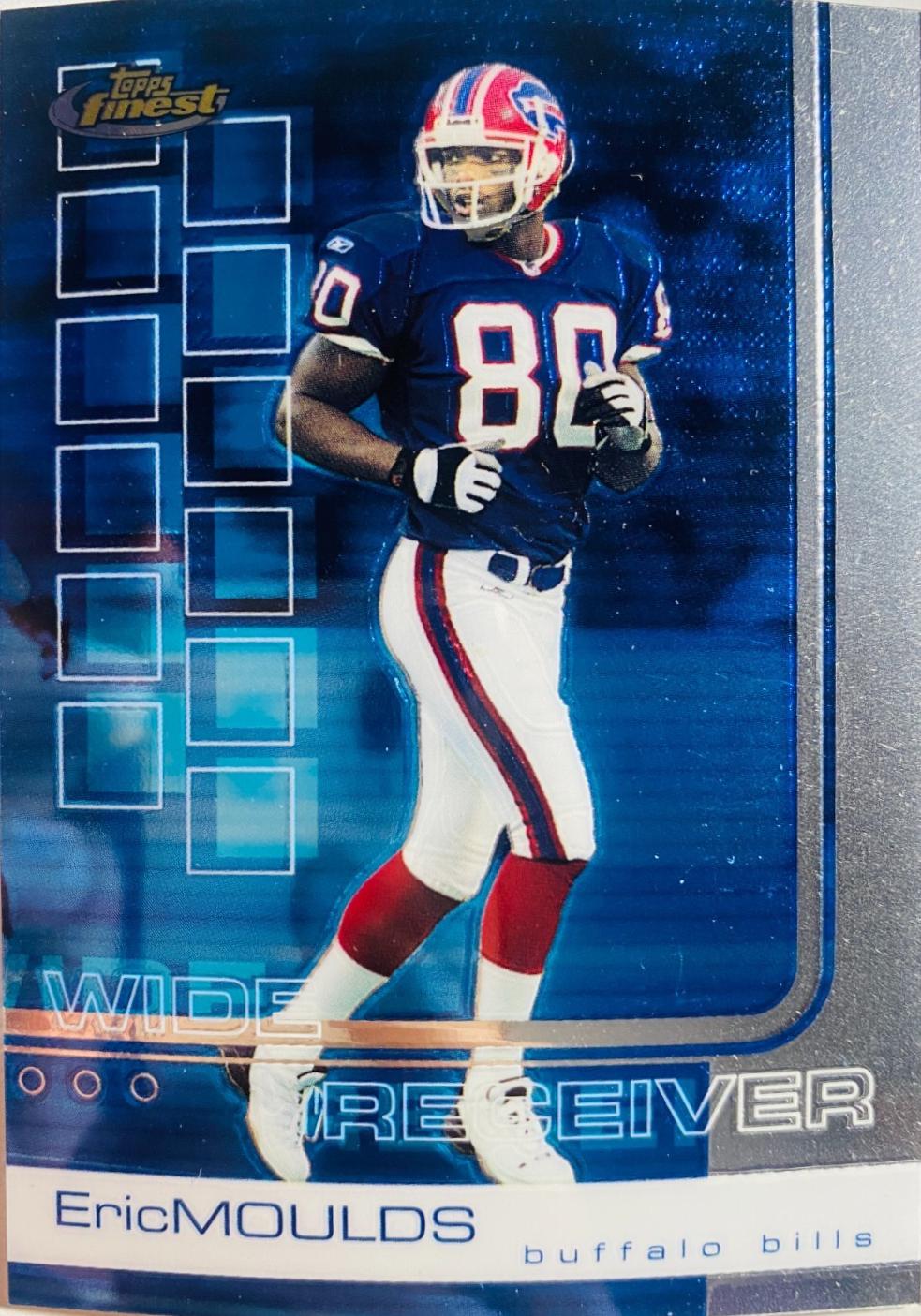 Eric Moulds #9 Football Cards 2002 Topps Finest