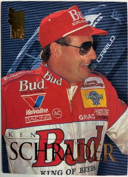 Ken Schrader #36 Racing Cards 1995 Press Pass VIP NASCAR