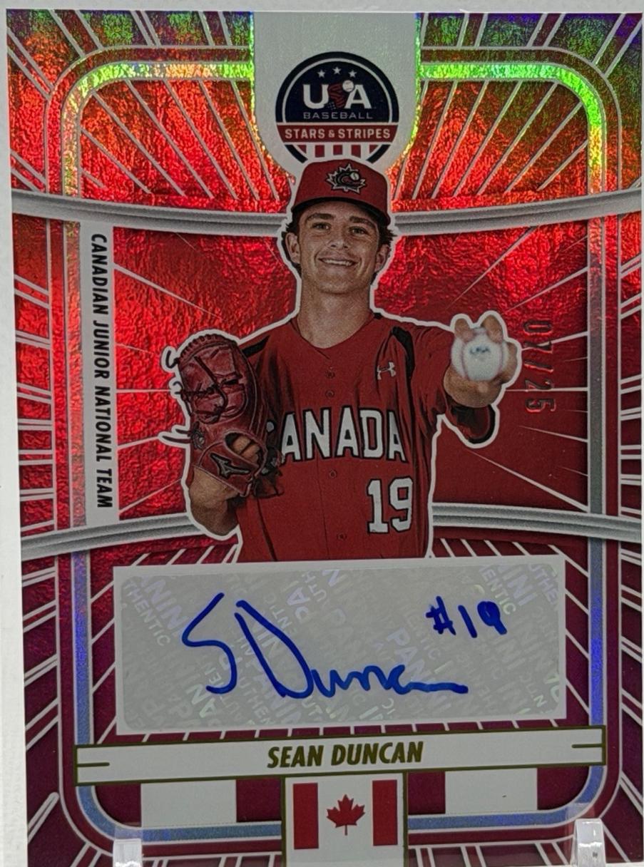 Sean Duncan [Red] #CAN-SD