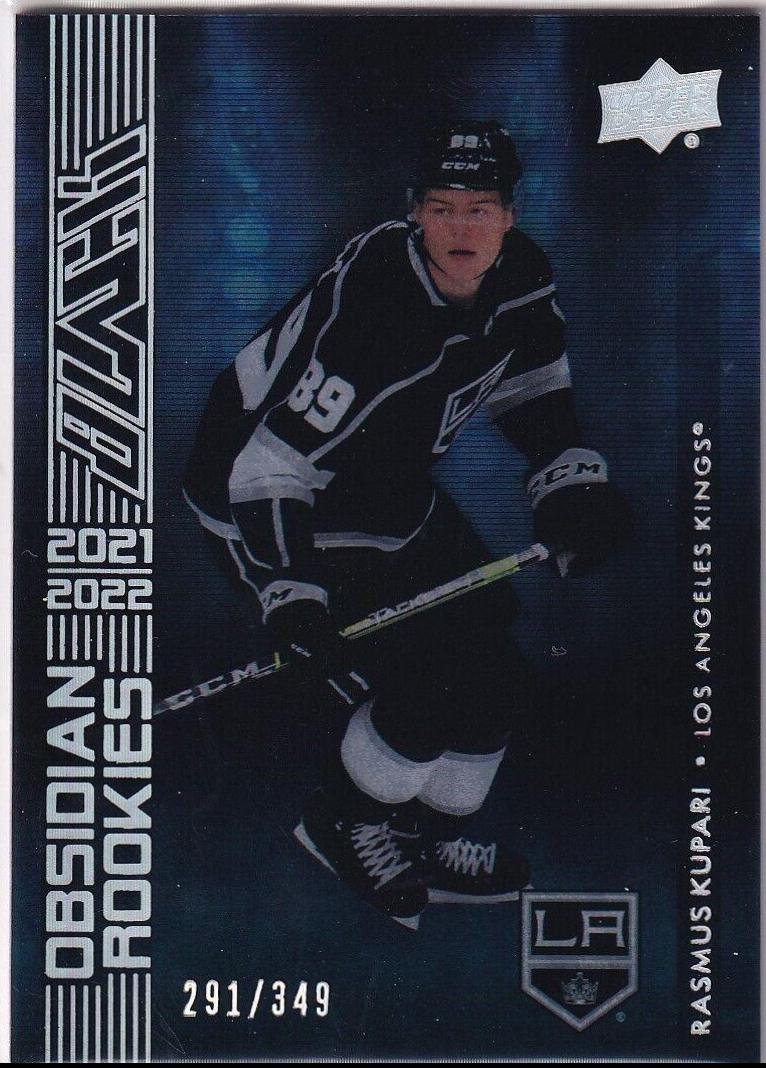 Rasmus Kupari #OR-20 Hockey Cards 2021 SPx UD Black Obsidian Rookies