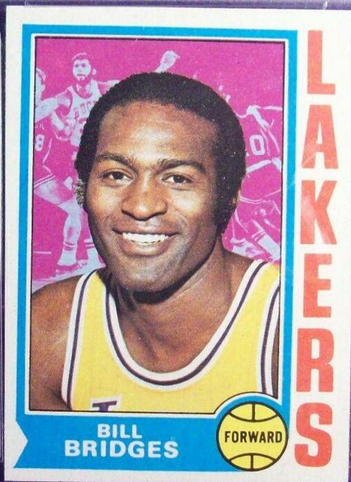 Bill Bridges #13 Basketball Cards 1974 Topps