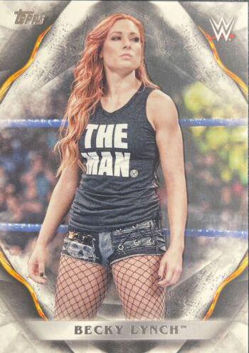 Becky Lynch #9 Wrestling Cards 2019 Topps WWE Undisputed
