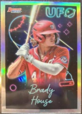 Brady House #UFO-17 Baseball Cards 2022 Bowman's Best UFO