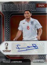 Frank Lampard Soccer Cards 2022 Panini Prizm World Cup International Ink Autograph
