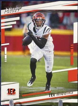 Tee Higgins #60 Football Cards 2022 Panini Prestige