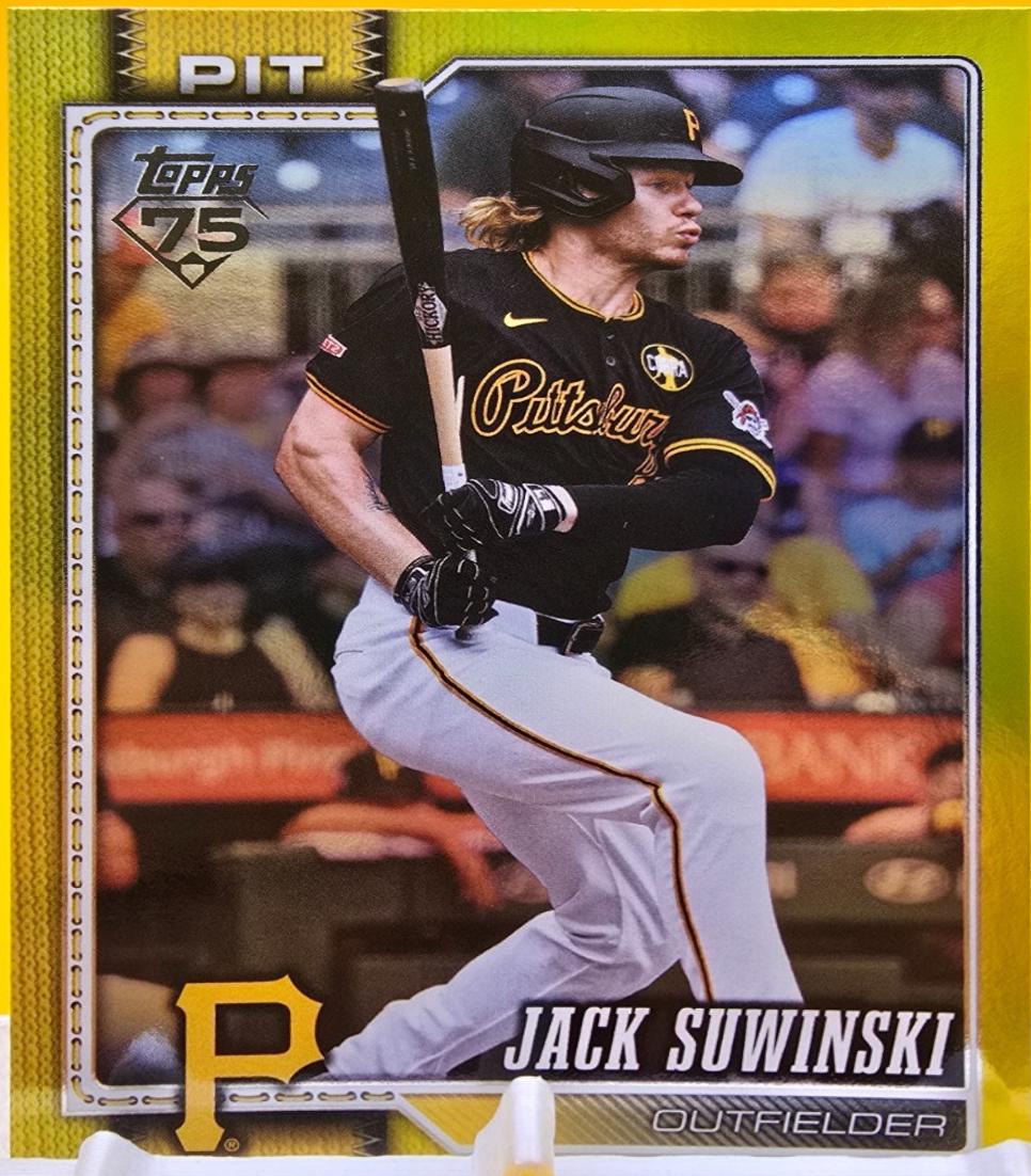 2026 Jack Suwinski [Yellow Rainbow Foil] #655