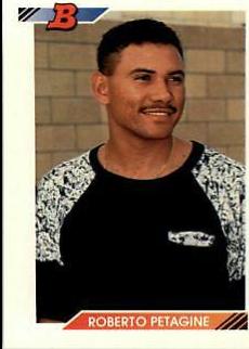 Roberto Petagine #31 Baseball Cards 1992 Bowman