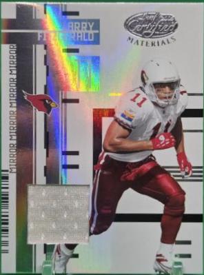 Larry Fitzgerald #3 Football Cards 2005 Leaf Certified Materials