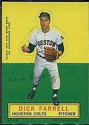 Dick Farrell Baseball Cards 1964 Topps Stand Up