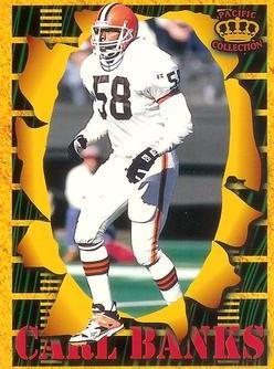 Carl Banks #SM19 1996 Pacific Invincible Smash Mouth Football
