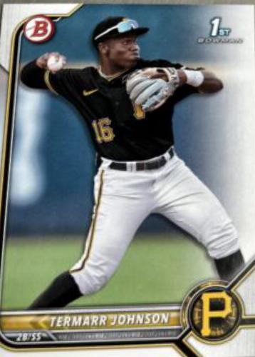 Termarr Johnson #BD-130 2022 Bowman Draft Baseball