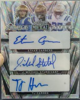 Ethan Garbers / J. Michael Sturdivant / TJ Harden