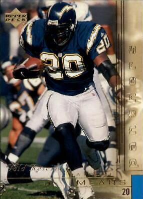 Natrone Means #22 Football Cards 2000 Upper Deck Gold Reserve