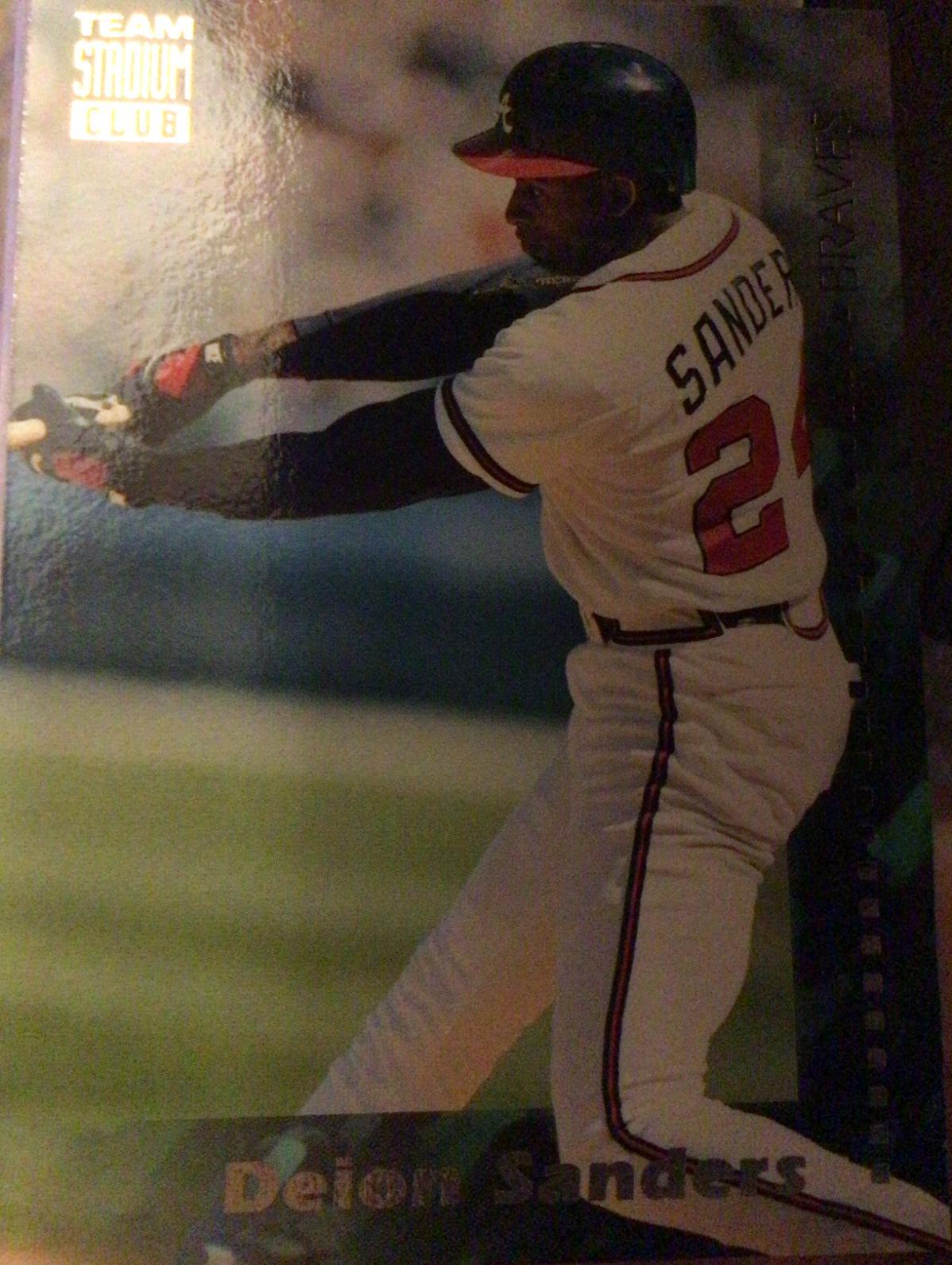 Deion Sanders #54 #54 Baseball Cards 1994 Stadium Club Team Series