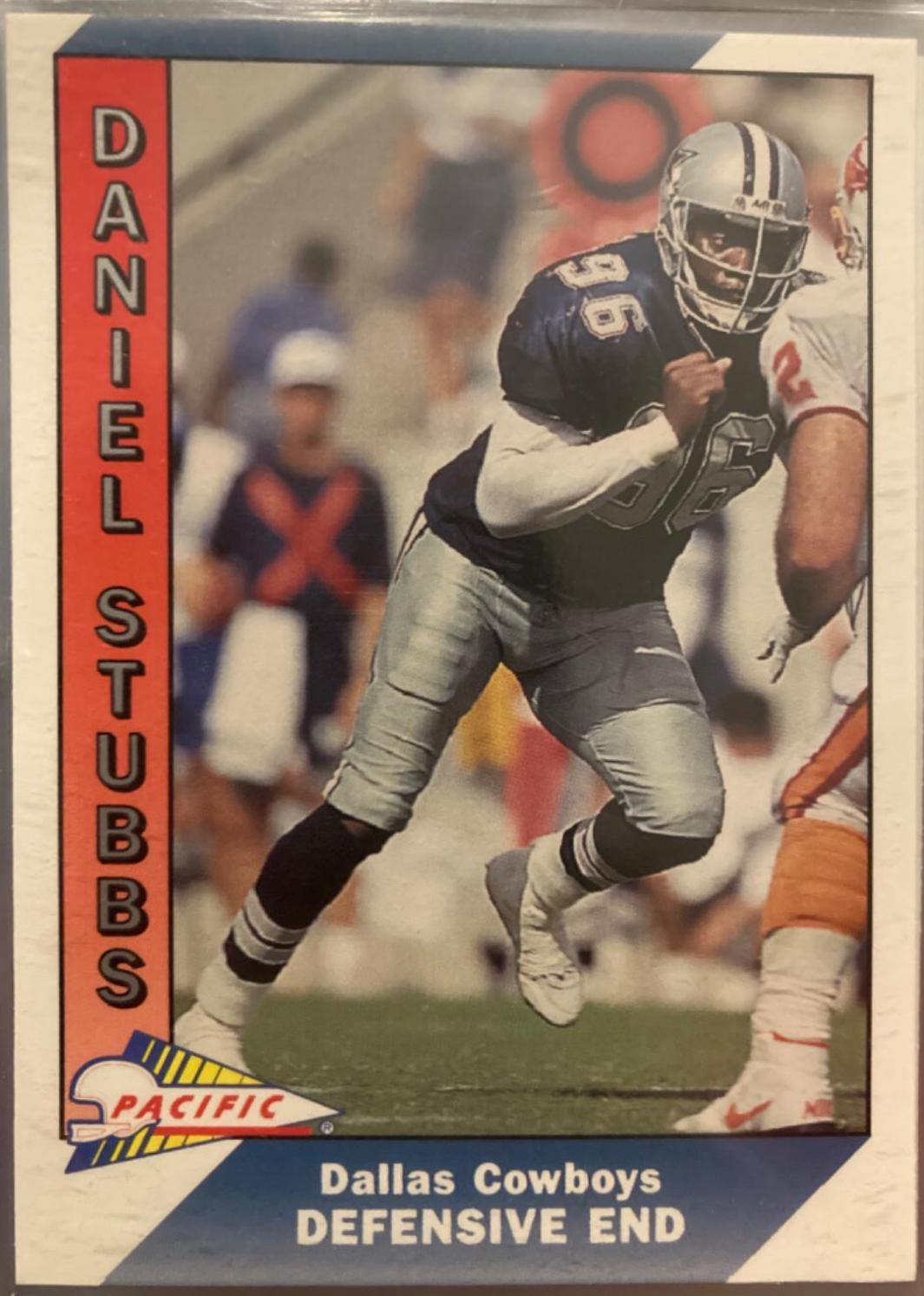 Daniel Stubbs #108 Football Cards 1991 Pacific