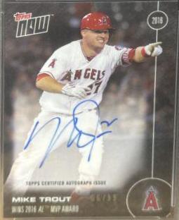 Mike Trout [Autograph] #OS31B