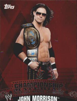 John Morrison #C2 Wrestling Cards 2010 Topps WWE Championship Material
