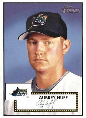 Aubrey Huff #35 Baseball Cards 2001 Topps Heritage