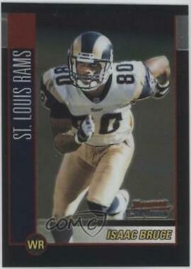 Isaac Bruce #5 Football Cards 2002 Bowman Chrome