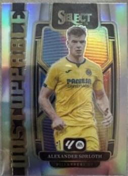 Alexander Sorloth #1 Soccer Cards 2023 Panini Select La Liga Unstoppable