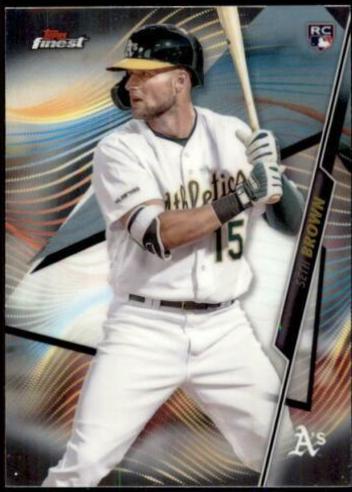 Seth Brown #88 Baseball Cards 2020 Topps Finest