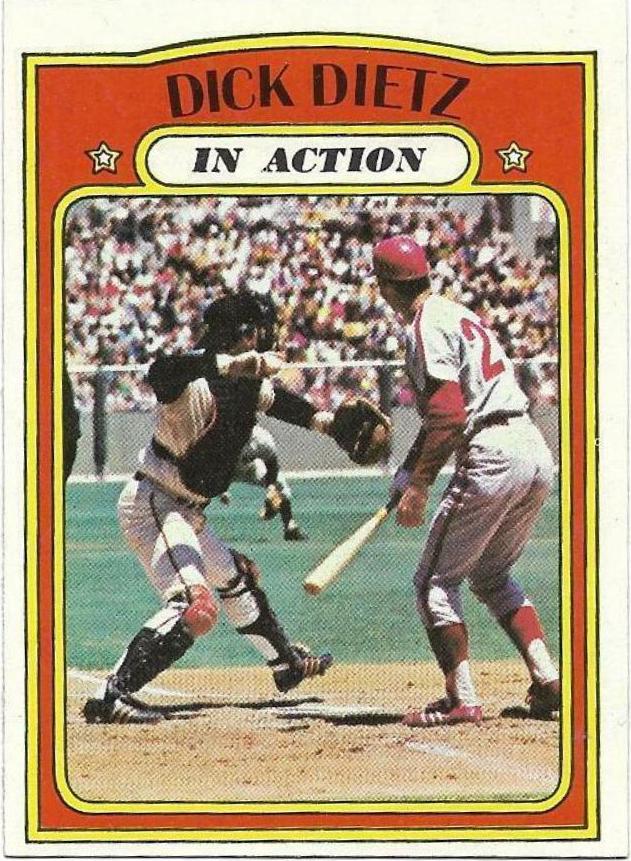 1972 Dick Dietz [In Action] #296