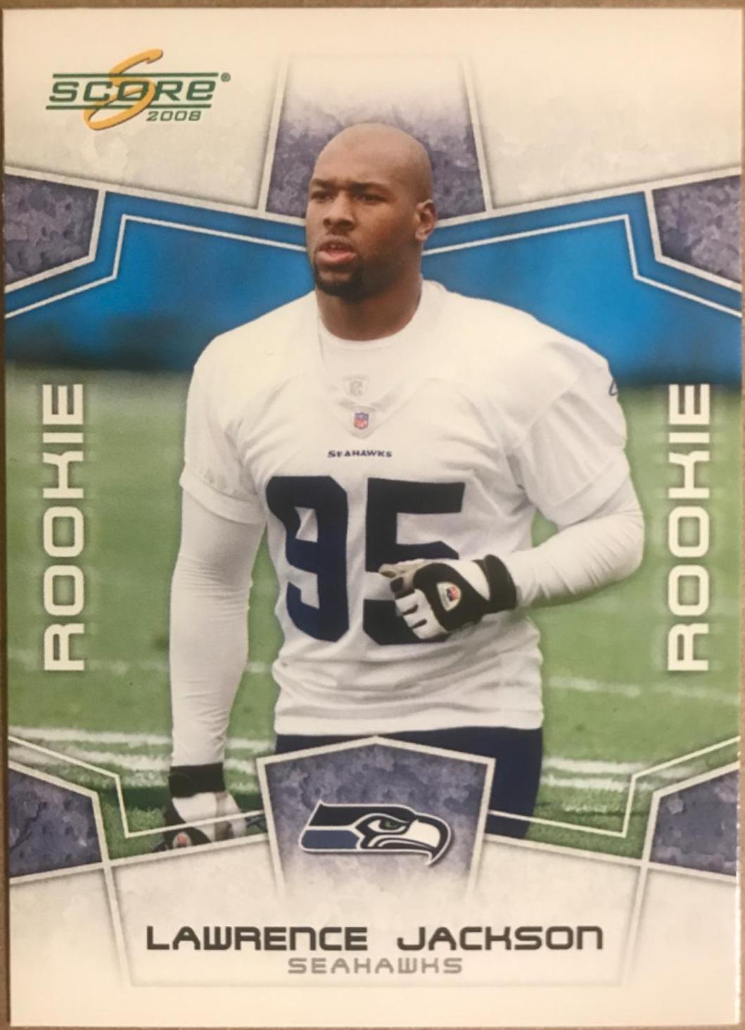 Lawrence Jackson #351 Football Cards 2008 Panini Score