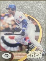 Sammy Sosa [Pattern 28] #28 Baseball Cards 1998 Topps Tek Prices