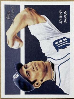 Johnny Damon #40 Baseball Cards 2010 Topps National Chicle