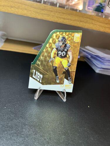 T. J. Watt #AL-24 Football Cards 2022 Panini Donruss Elite A List