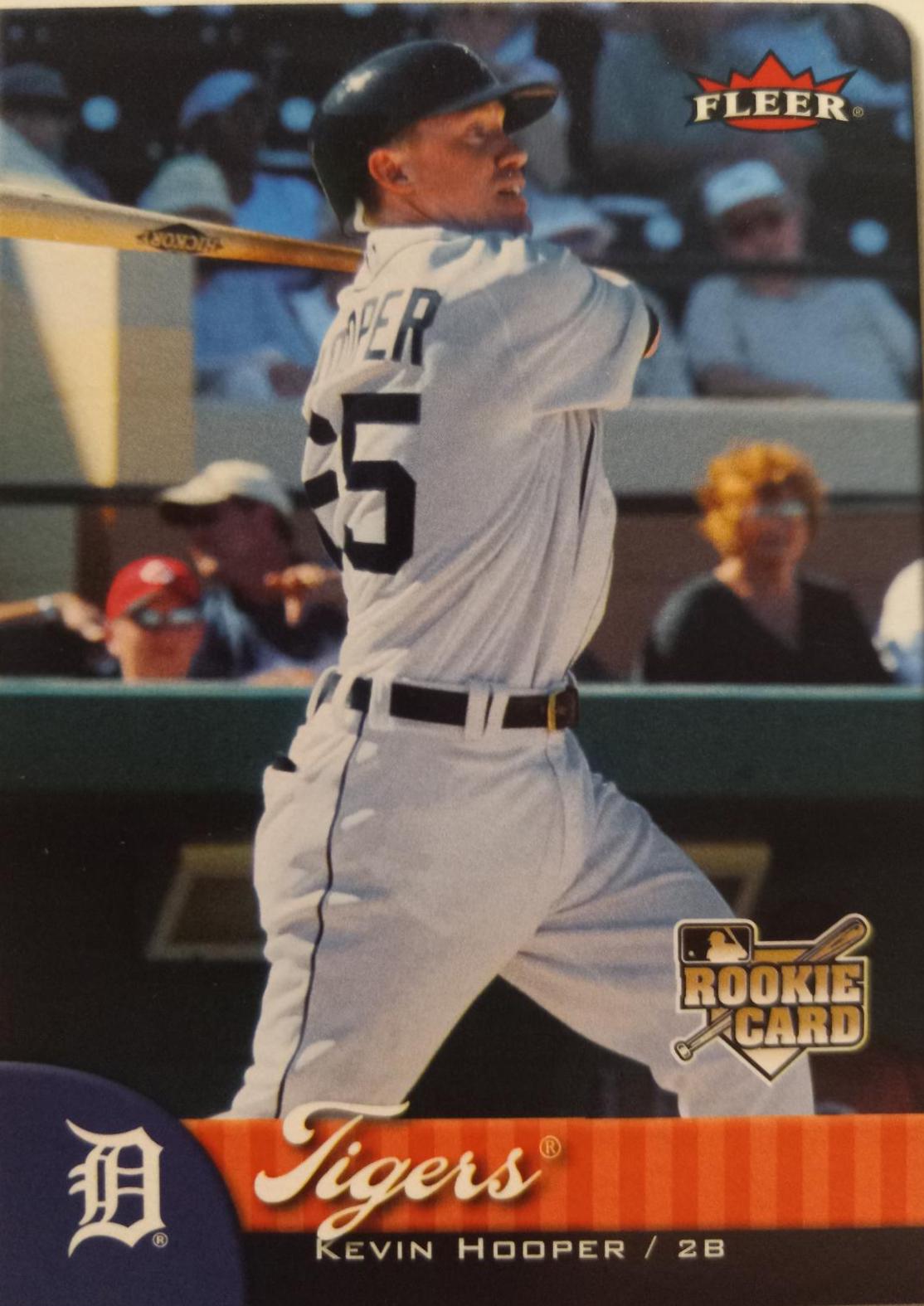 Kevin Hooper #349 Baseball Cards 2007 Fleer