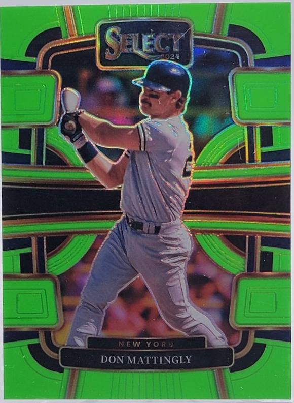 Don Mattingly [Neon Green Prizm] #42