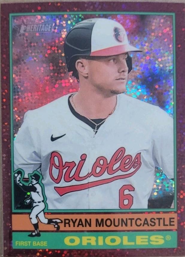Ryan Mountcastle [Burgundy Sparkle] #27