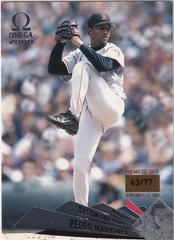 Pedro Martinez #23 Baseball Cards 2000 Pacific Omega Prices