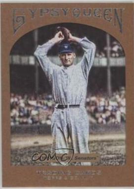 Walter Johnson #38 Baseball Cards 2011 Topps Gypsy Queen