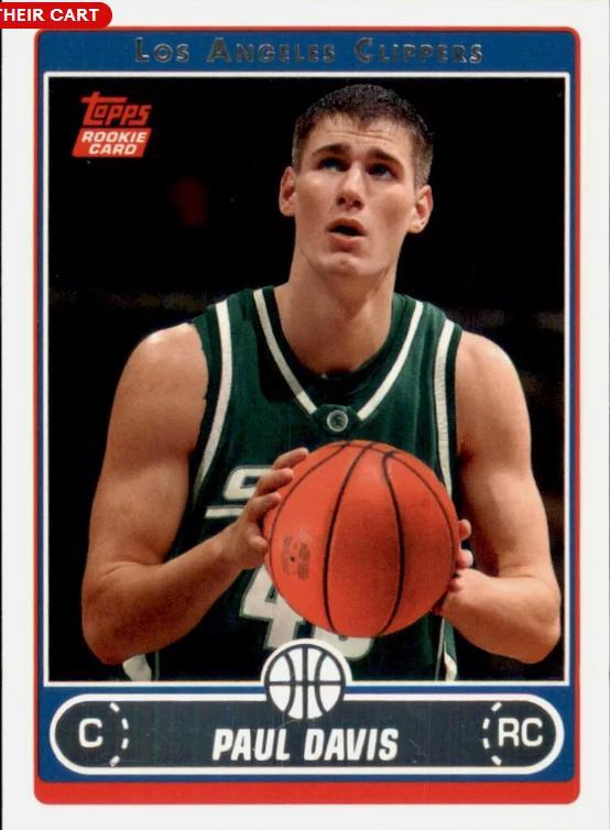 Paul Davis #244 Basketball Cards 2006 Topps