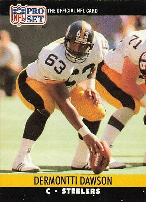 Dermontti Dawson #621 Football Cards 1990 Pro Set